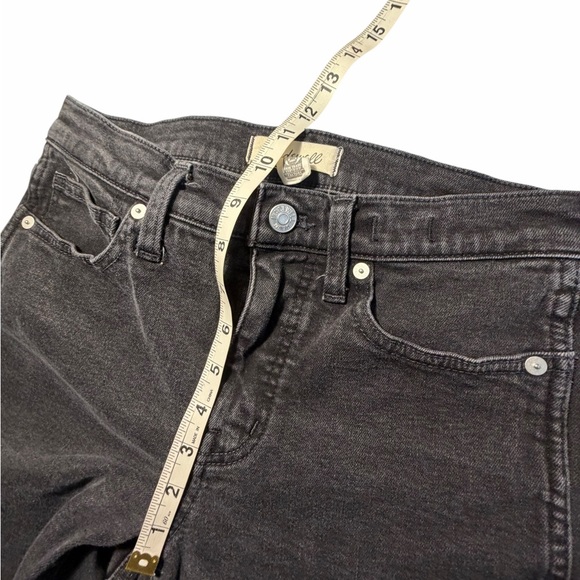Madewell Women's Black Stovepipe Jeans Sz 26 - Picture 9 of 11